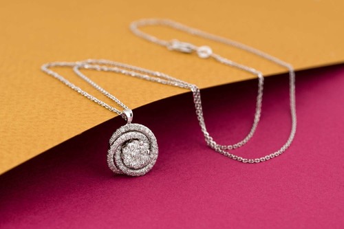 50ct rond imitation diamant - 1.50ct,