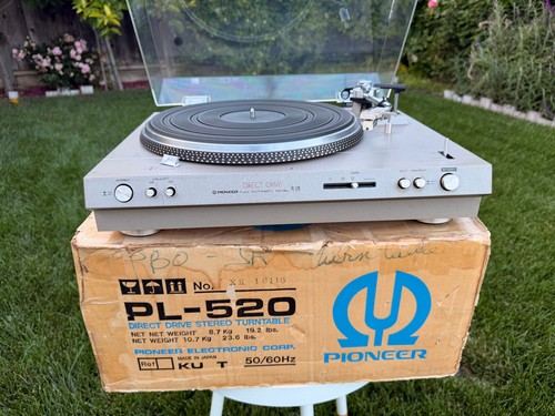 Pioneer 520 turntable - turntable, –