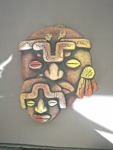 Masque mural art - masque,