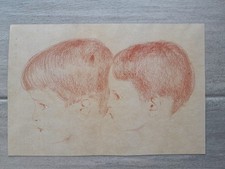 dessin ancien sanguine double