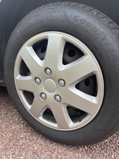 Lot 3 enjoliveurs gris vernis 14 pouces