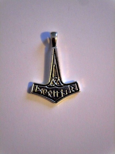 Pendentif marteau thor - pendentif,