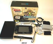 Console Nintendo Wii U Premium Pack Zelda The Wind Waker- Complet Collector Rare