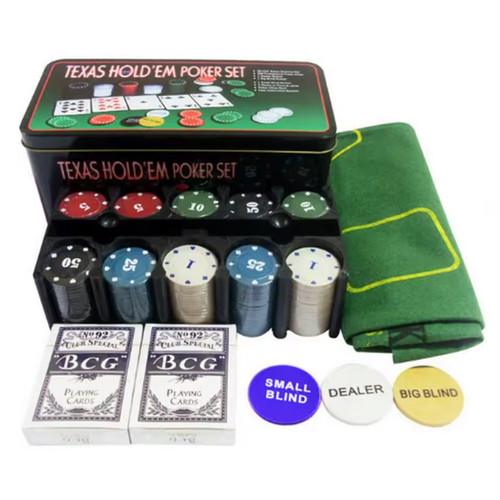 Set poker texas hold - hold’em, 200