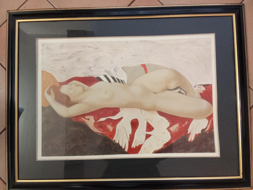 Lithographie erotique alain - lithographie,