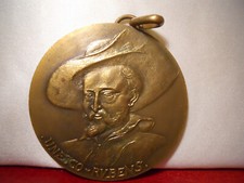 BRONZE WOMAN & CHILD FRENCH ART MEDAL PENDANT RUBENS PAINTERS FLEMISH BAROQUE