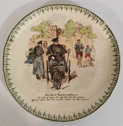 Ancienne assiette parlante - parlante, n°
