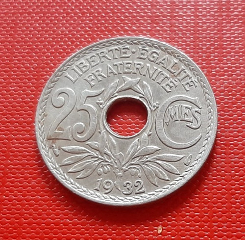 Pièce france 25 - pièce, centimes