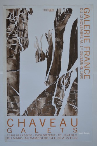 Affiche pierre chaveau - pierre, –