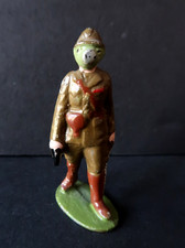 Soldat Quiralu Officier Masque à Gaz Jouet Ancien Excellent Etat d'Origine