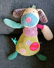 1852?24cm Doudou peluche Chien Lapin Dog Moulin Roty Les jolis pas beaux 