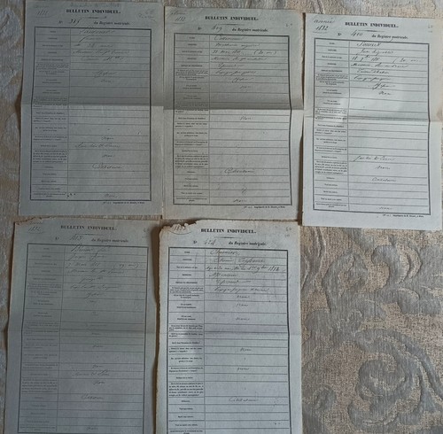 Anciens documents militaires - 5,