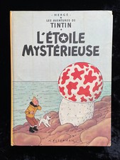 ¤ TINTIN - L'ÉTOILE MYSTÉRIEUSE - B42-1975 - RARE: Cahier monté à l'envers