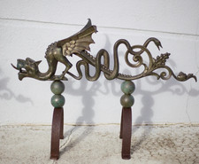 Paire de Chenets de cheminée