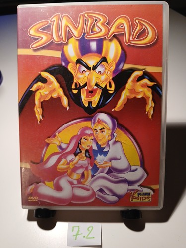 Dvd sinbad dessin animé - dessin,