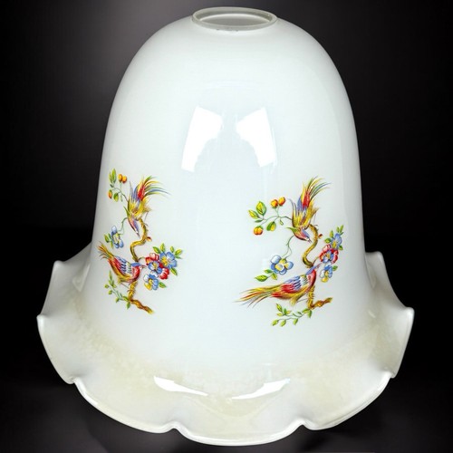 Abat jour verre opaline - en,