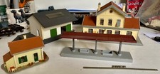JOUEF HO lot gare hangar quai maison garde barrière maquettes montées