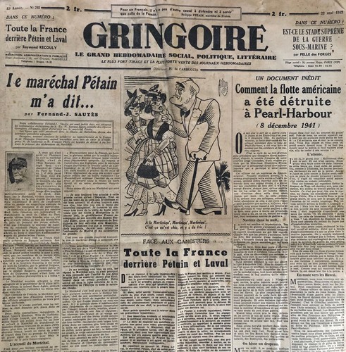 Journal gringoire ww2 - journal,