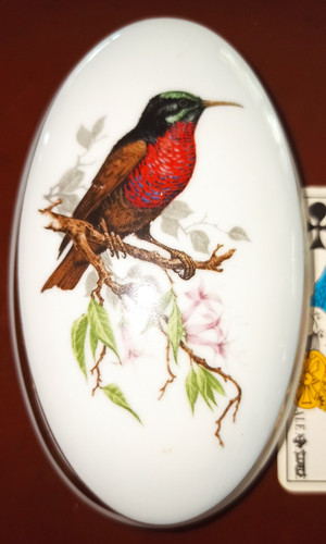 Boite porcelaine de - en,