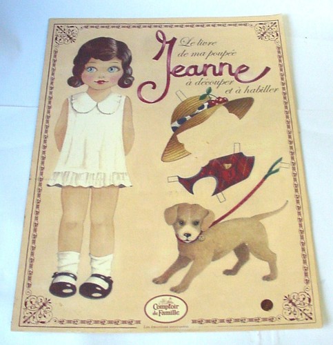 Jeanne livre poupee a - jeanne, de