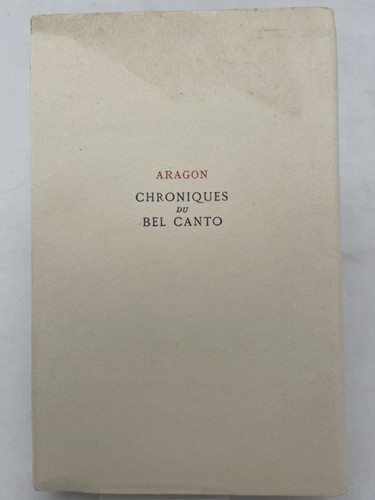 Chroniques bel canto - chroniques,