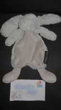 247C/ doudou plat lapin gris