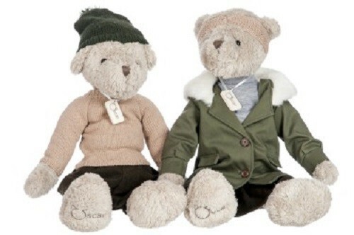 Couple ours peluche garçon - peluche,