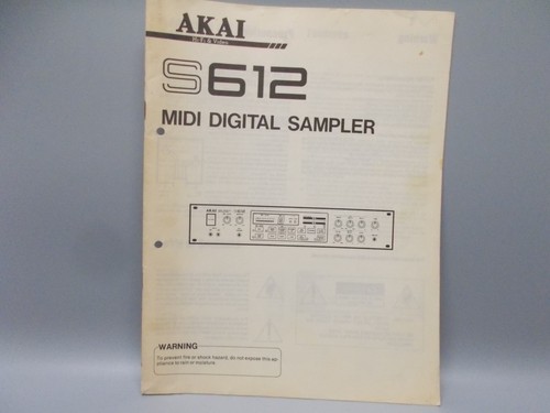 Akai s612 midi - akai,