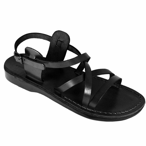 Sandales cuir blackberry - cuir,