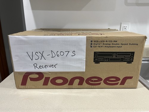 Pioneer vsx d607s receiver - receiver, &