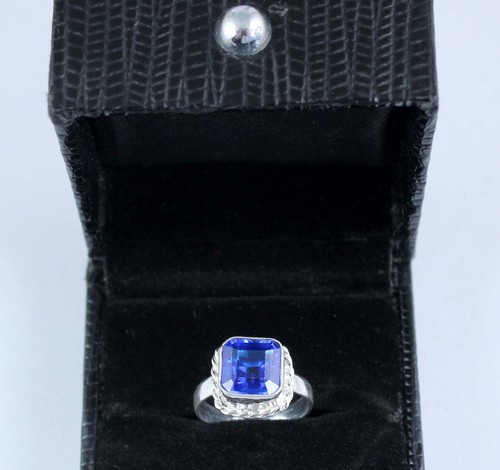 Naturel tanzanite bleue 35 - tanzanite, 9.35