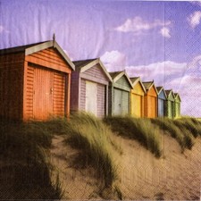 Serviettes en papier mer