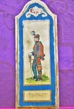 Peinture sur panneau florentin antique bois 50 ans du XXe siècle Italie Antique 