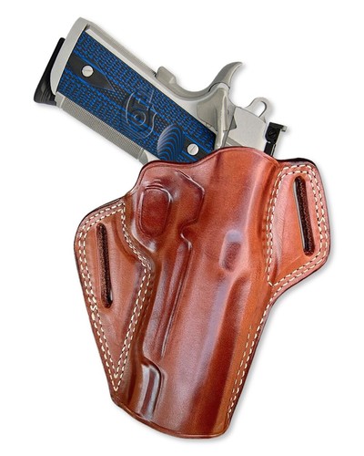 Leather owb pancake holster - owb,