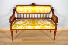 Canapé style Louis XVI noyer 1900
