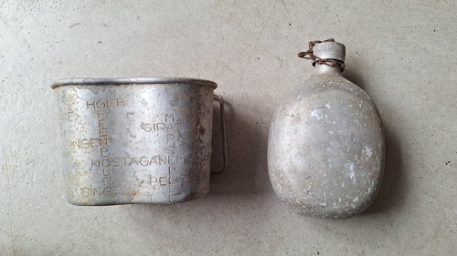 Militaria ancienne gourde - ancienne,