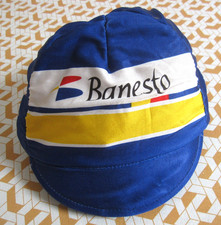 Casquette cycliste banesto - casquette,