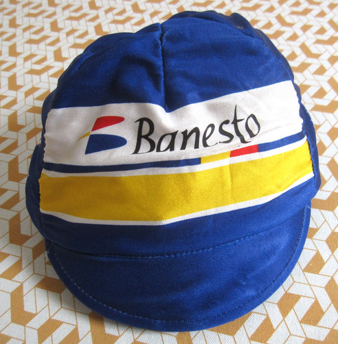 Casquette cycliste banesto - cycliste,
