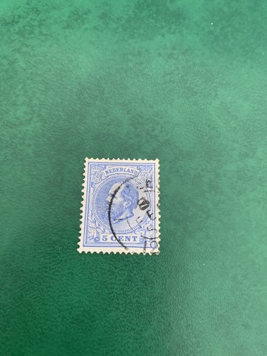 Timbre nederland cent roi - nederland,