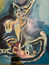 Très Belle Peinture fauve
