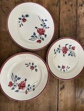 3 Assiettes Badonvilliers Tres Bon Etat 