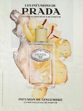 Publicité papier  - advertising paper - Infusion de Gingembre de Prada