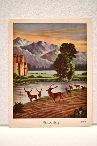Vintage lithographie imprimé - vintage,
