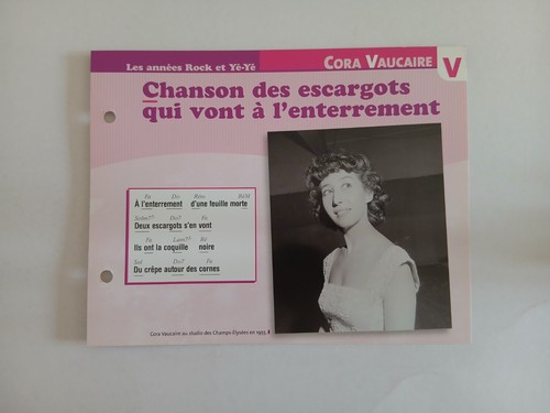 Carte fiche cora - fiche,