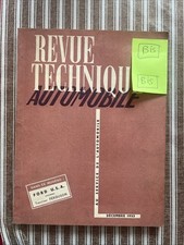 REVUE TECHNIQUE FORD V8 Type 8