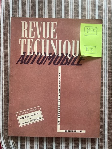 Revue technique ford type - technique, v8