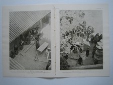 OLD PRINT MAGAZINE PHOTO 1908 CHINE CHINA EMPRESS TSOU-HSI EMPEROR KOUANG-SU