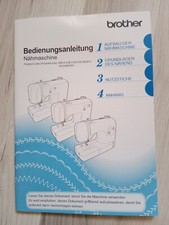 Brochure Mode D'emploi Machine À Coudre Brother En Néerlandais 