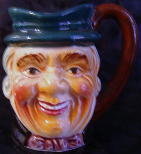 Vintage man japanese pitcher - vintage,