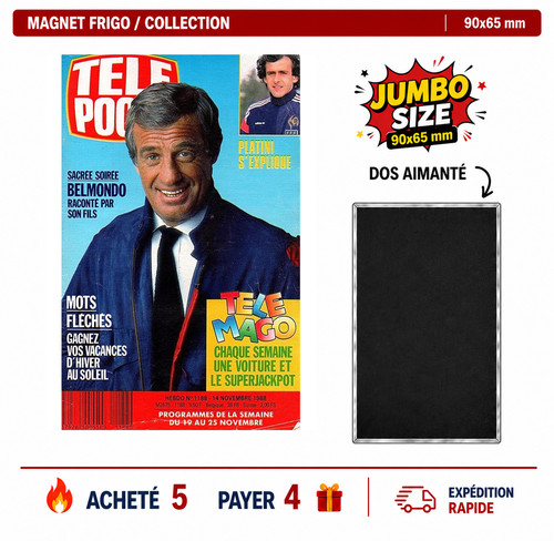 Magnet frigo belmondo - frigo,